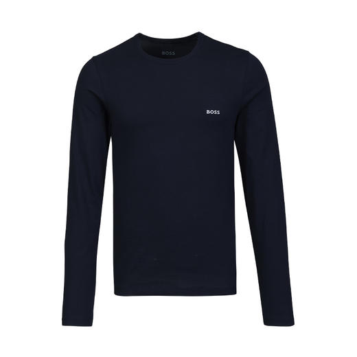 【超惠秒】BOSS 男士全棉刺绣 三件装盒装 打底/外穿长袖T恤 12284 商品图3