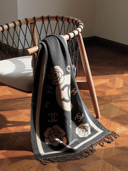 WJ08-香奈儿 高端羊绒针织围巾（QZ*MM） 商品图11