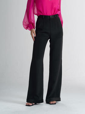 CG｜Heavy silk cuff Pants [重磅真丝长裤]