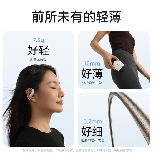 【博士专属】ACEFAST积速轻巧腔开放式蓝牙耳机Acefit Air挂耳式耳机 商品图3
