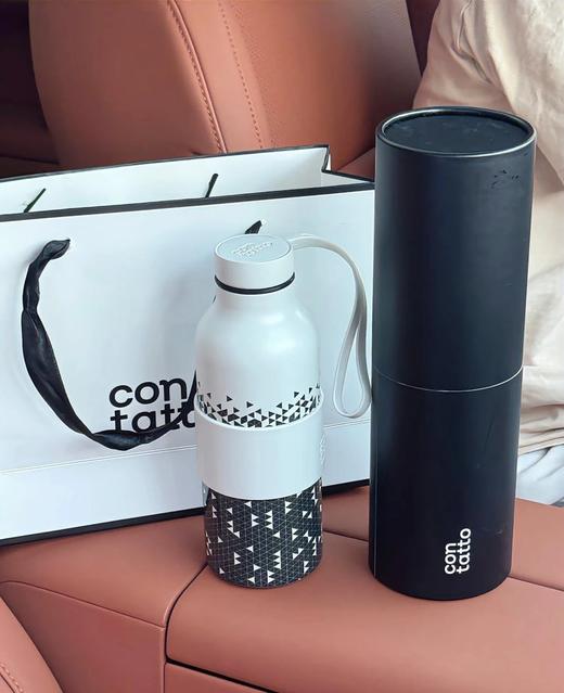 【不锈钢304杯身 内胆抽真空 一瓶两盖】探险家500ml保温水杯（保冷/保暖均可）注：送礼品袋+吸管+杯刷+精棉2片 商品图7