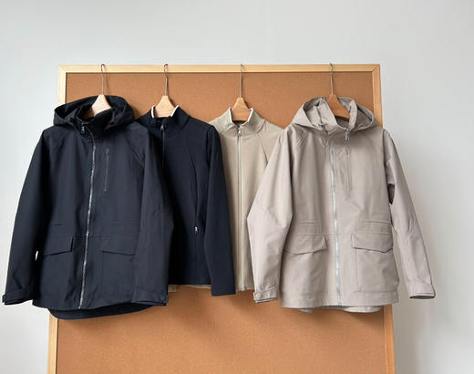 迪桑特女士防泼水三合一冲锋衣外套8102403 商品图3