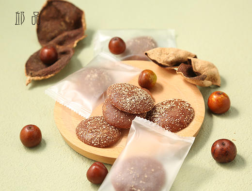 【邱品 陈皮酸枣饼】南酸枣水白砂糖陈皮食用盐 120克/袋  酸甜可口，便携零食 商品图1