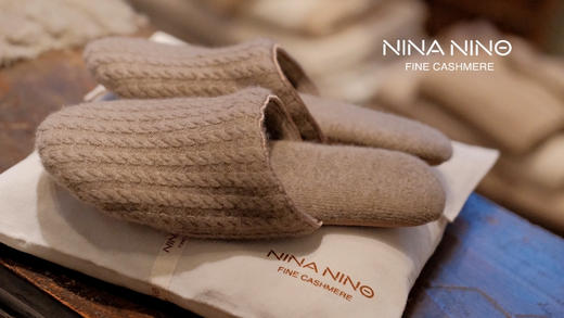 羊绒拖鞋 商品图1