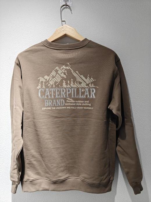 【云粉节】【95折】6楼卡特CAT秋冬卫衣套衫灰卡其色CO3SWW47021C72，吊牌价568，现价540 商品图1