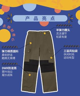 北面 25年秋冬  长裤 8DU4