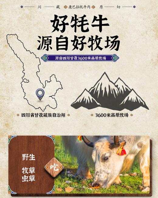 康巴拉牦牛肉酱 200g/瓶 商品图2