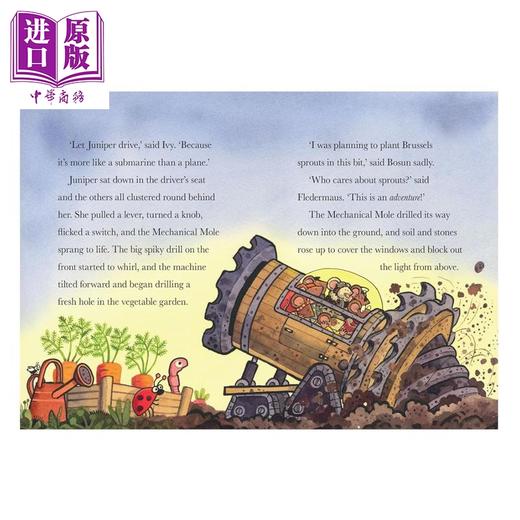 预售 【中商原版】冒险鼠小队 通往地心的鼠洞之旅 Adventuremice Mousehole To The Centre Of The Eart 英文原版 全彩插图故事书 商品图1