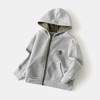 儿童加厚棉质连帽卫衣 韩版休闲拉链卫衣外套 商品缩略图1