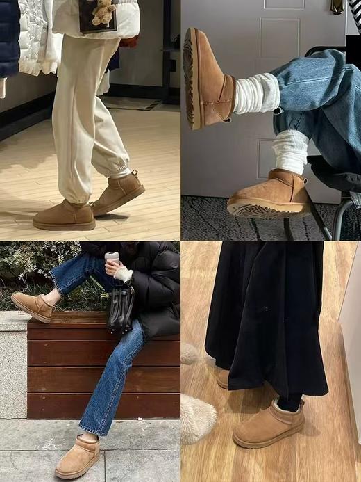 秀儿小静自留经典款 雪地靴  冬天缺不了雪地靴~ 商品图11