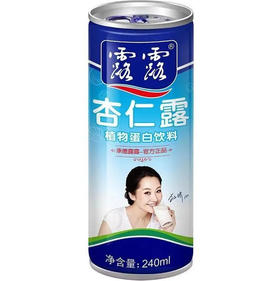 露露 杏仁露植物蛋白饮料 240ml/罐