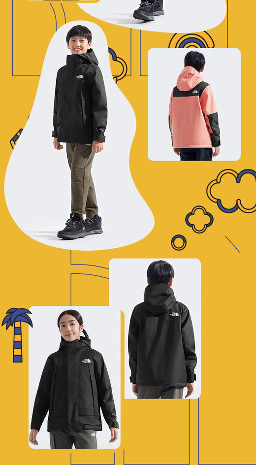 北面 25年秋冬  冲锋衣  8DXU 商品图7