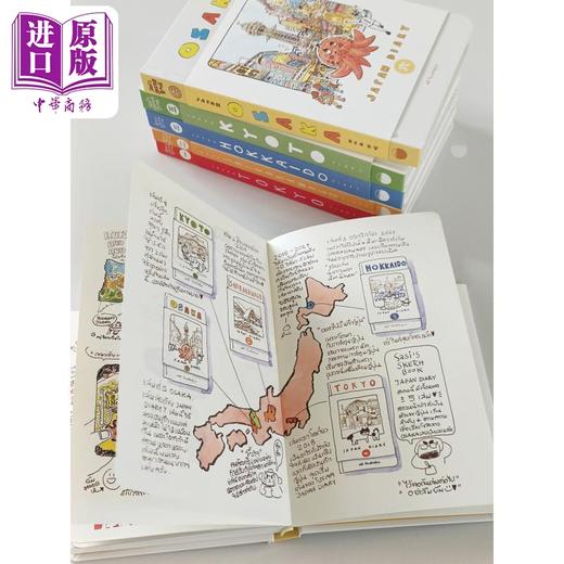 预售 【中商原版】Sasis Sketch Book: Japan Diary 6 OSAKA 进口艺术 Sasi的手帐书 日本旅行06 大阪 作者亲签 含书签赠完即止 商品图1