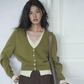 假两件撞色针织衫｜显白显气质，单穿已是时髦！手感奶fufu