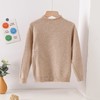 【A类品质，羊绒般手感】儿童秋冬新款卷边混纺羊毛衫 男女童半高领羊毛内搭 外穿 针织打底保暖羊毛衫 商品缩略图10