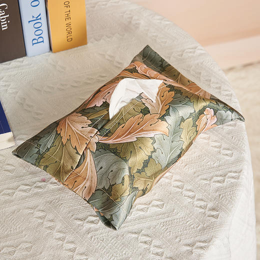 V&A博物馆 威廉莫里斯系列 茛苕叶-绮蔓时光 水果或石榴-百籽呈祥 纸巾盒 商品图3