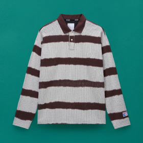 Napapijri 中性刺绣徽章混纺棉质长袖Polo衫 混色 NP0A4FPHL64