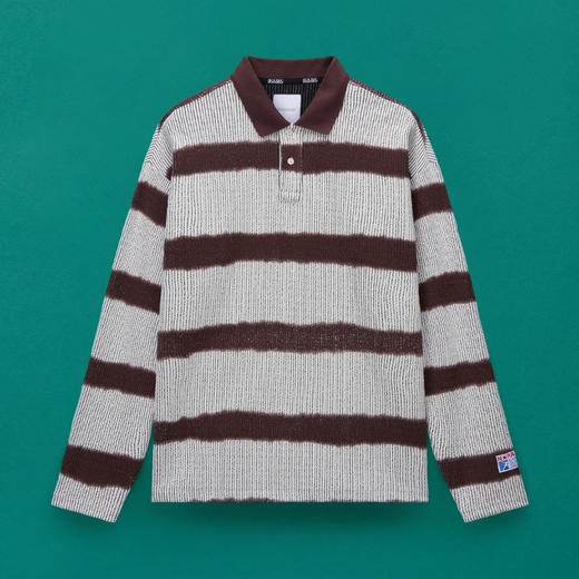 Napapijri 中性刺绣徽章混纺棉质长袖Polo衫 混色 NP0A4FPHL64 商品图0