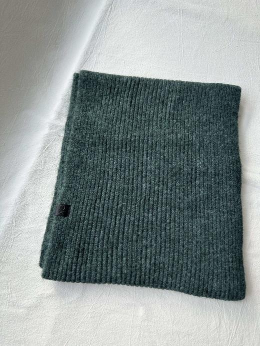 贝壳三 针织柔软罗纹纯色保暖围巾韩版百搭细腻舒适围脖C102820 商品图4