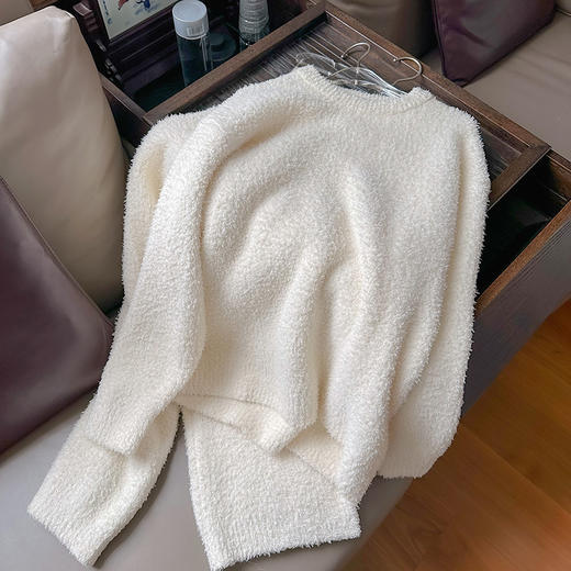 官网899！GP家 情侣软绵绵半边绒保暖长袖长裤家居服套装 秋冬男睡衣睡裤月子服女 商品图6