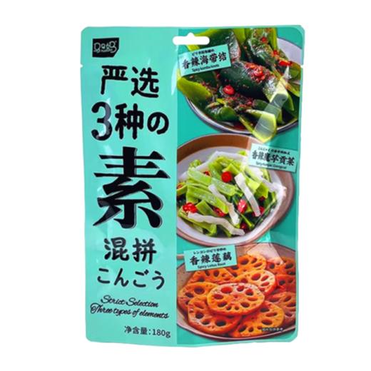 马马妈180g混拼海带结+魔芋贡菜+藕丁 商品图5