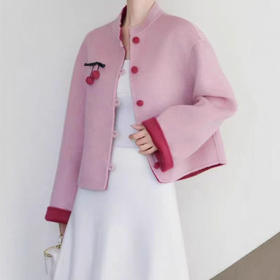 网红爆款2025秋冬双面羊毛大衣小个子气质短款毛呢外套