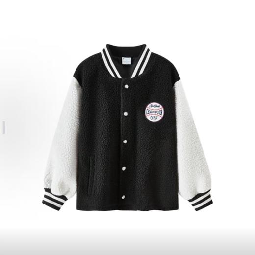 Champion kids 129.9元冠军儿童羊羔绒外套626548-QS（线上线下同时售卖 不保证有货 介意勿拍） 商品图0