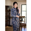 中国风长款斜襟新中式，改良日常旗袍裙GX-22796 商品缩略图2