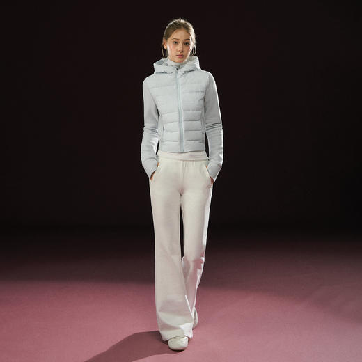 Ariseism 美式复古连帽拼接羽绒服女冬季新款保暖外套 商品图4