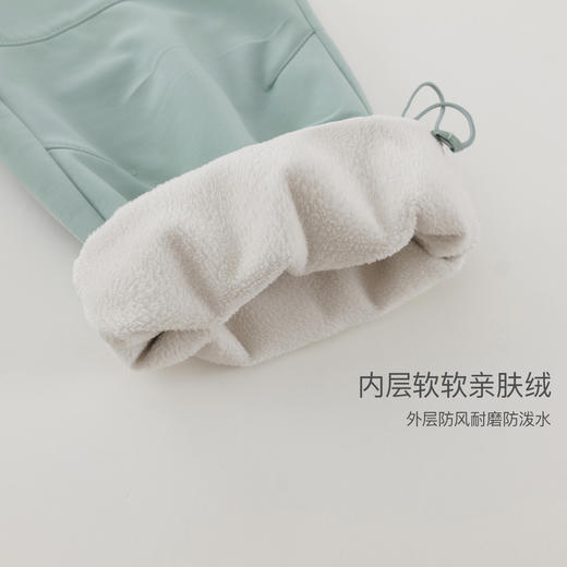 【无氟防泼水】马克珍妮男女童防风耐磨软壳伞兵裤2025年冬装新款551735 商品图4