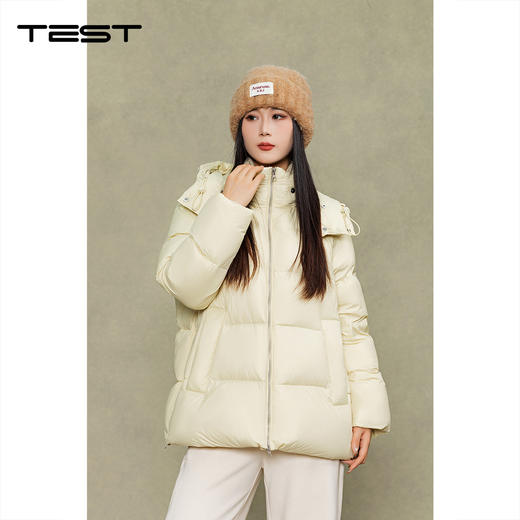 冬上新时尚气质优雅保暖舒适长羽绒服2254023 商品图0