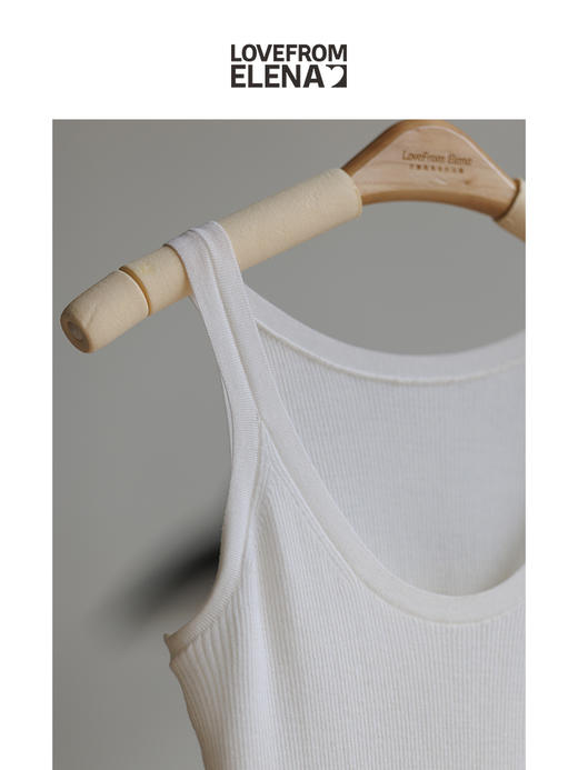 澳洲羊毛针织打底背心 商品图1