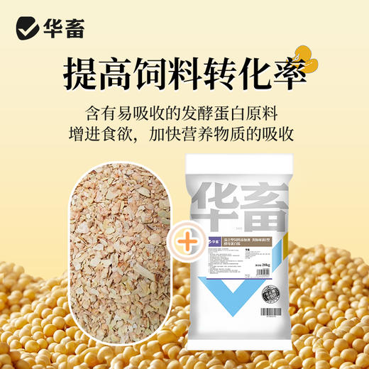 华畜酵母蛋白肽20kg提高饲料转化率 商品图1