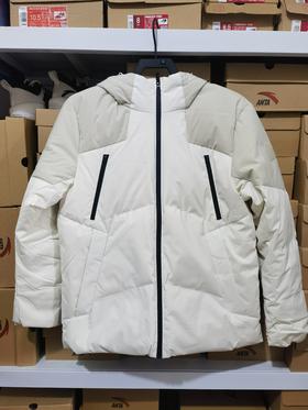 安踏男羽绒服2025冬新款连帽修身运动加厚上衣外套152547919N