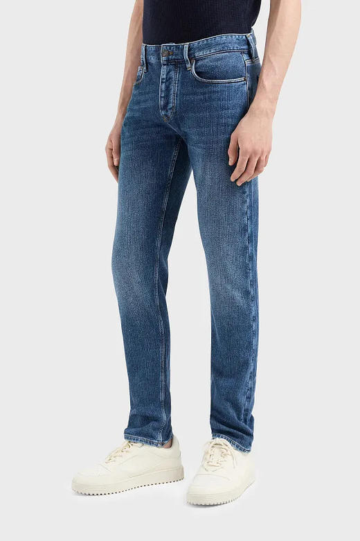 【超惠秒】Emporio Armani 男士 弹棉百搭休闲牛仔长裤12094 商品图6