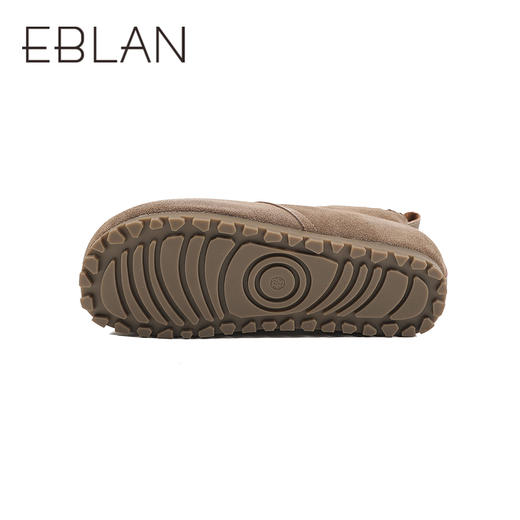 伊伴冬季牛绒波嬉风美拉德色系勃肯鞋B25525001 商品图3