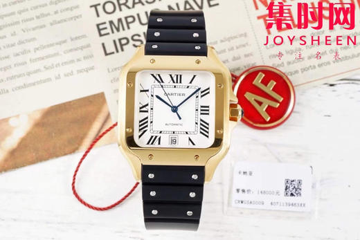 AF卡地亚桑托斯 山度士系列 山度士大号男款
机芯：搭载进口9015 商品图0