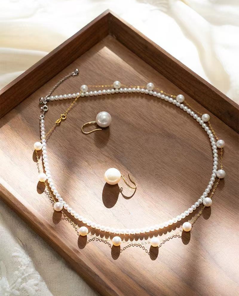 【高定珍珠 】橙子溯源淡水珍珠爱迪生专场【珍珠项链&单珠吊坠】