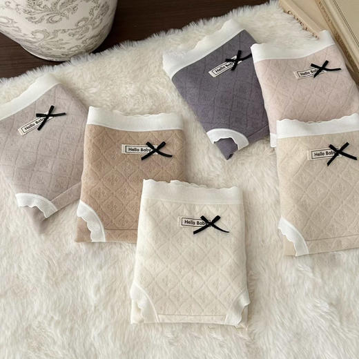 菱格提花少女内裤-纪念日百货门店同款166793338 商品图4