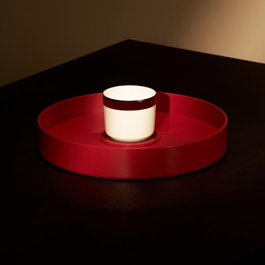 欧普漆器圆托盘 红色 RESONG日诵家居 商品图0