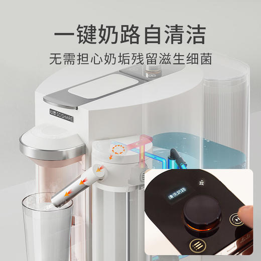 心想花式胶囊咖啡机 S1205 奶泡-咖啡-饮水三合一 商品图3