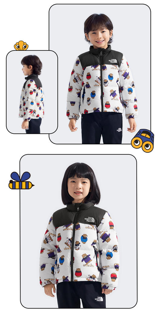 北面 25年秋冬  羽绒服  8E84 商品图6