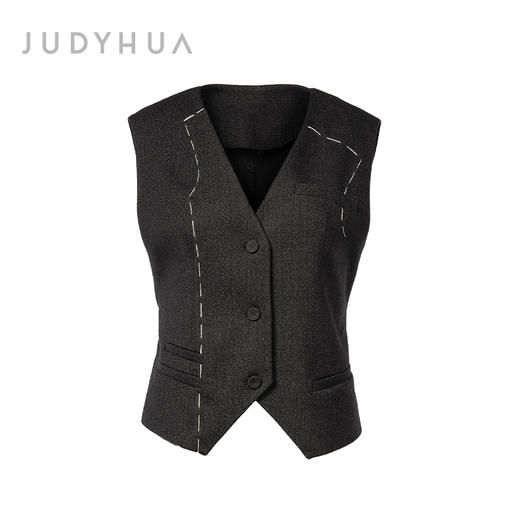 JUDYHUA 痕迹系列收腰马甲 商品图3