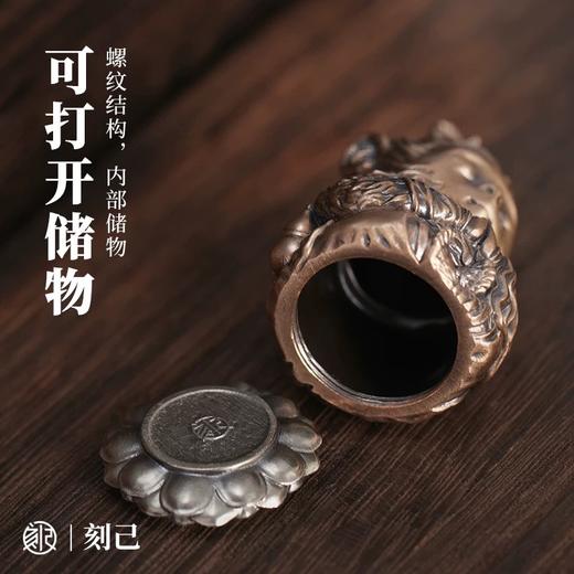 刻己 - 悟空拜佛 创意铜雕像盘玩手把件 青铜 齐天大圣创意桌面摆件节日礼物【官方授权 】【48小时发货】 商品图3