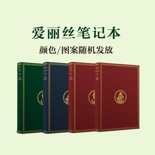 爱丽丝笔记本1册，颜色样式随机发放 商品图0