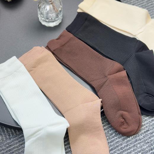 板牙专属！【5双装】LUIS VECENTE咖色系女士堆堆袜 商品图3
