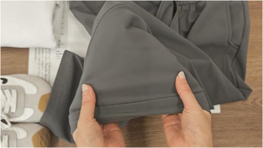 【内里加绒 触感细腻 单穿到10℃】耐尔男士薄绒抗皱长裤（敞口束口可选W4090/ W4091） 商品图3