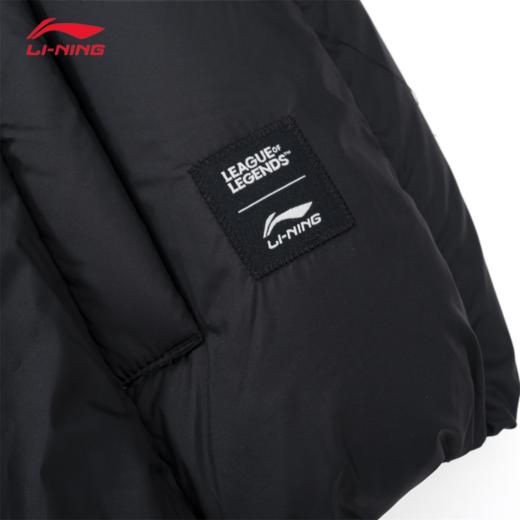 李宁羽绒服女2025冬季新款英雄联盟鸭绒宽松短羽绒服保暖外套AYMV256 商品图5