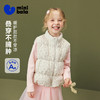 【真心绒】迷你巴拉女童三防羽绒马甲拒水绒马甲儿童2025冬新款 商品缩略图1