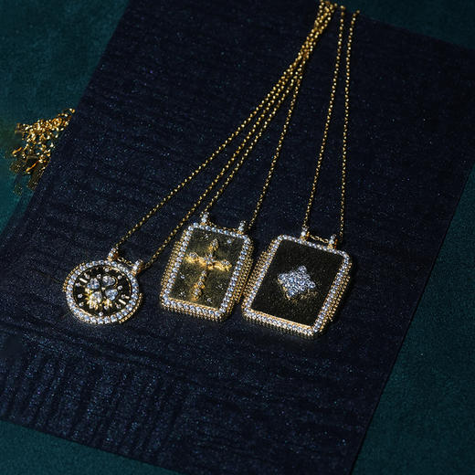 北京仓｜MYA-BAY-OLGA BOHEME-十字架 锆石 项链［比利时设计师］ 商品图2